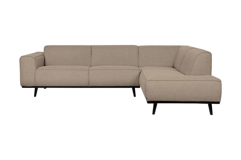Statement Hörnsoffa Höger, Beige