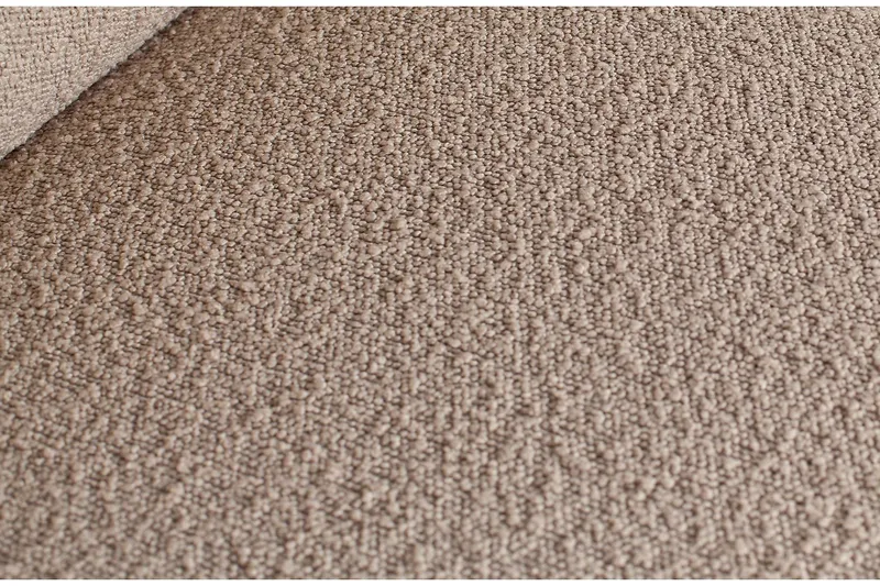 Statement Hörnsoffa Vänster - Beige Bouclé - Möbler - Vardagsrum - Soffor - Divansoffa & schäslong