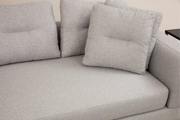 Tekawa Soffa m. Divan 4-sits - Ljusgrå - Möbler - Vardagsrum - Soffor - U-soffor