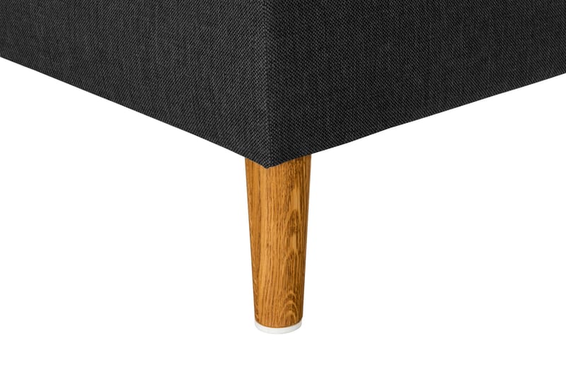 Trend 4-sits Högervänd L-formad Schäslongsoffa i Tyg - Svart - Möbler - Vardagsrum - Soffor - Divansoffa & schäslong