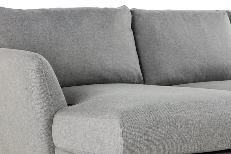 Trend 5-sits Vänstervänd U-formad Hörnsoffa med divan i Tyg - Grå - Möbler - Vardagsrum - Soffor - Hörnsoffor