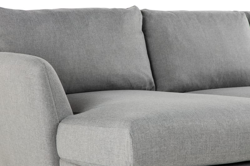 Trend 5-sits Vänstervänd U-formad Hörnsoffa med divan i Tyg - Grå - Möbler - Vardagsrum - Soffor - Divansoffa & schäslong