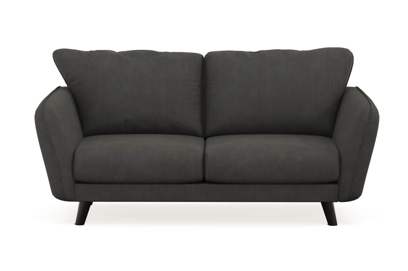 Trend Lyx 2-sits Manchestersoffa - Mörkgrå - Möbler - Vardagsrum - Soffor - 2-sits soffor