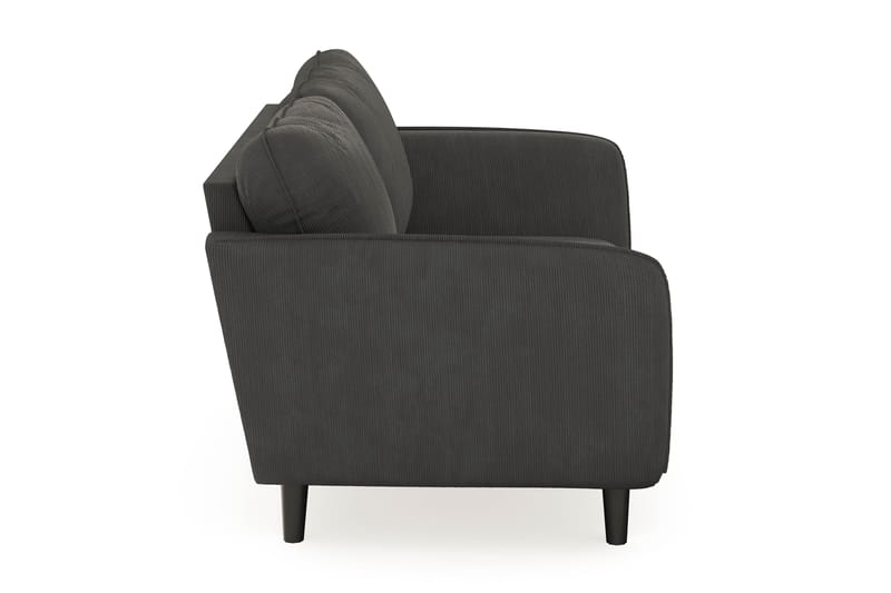 Trend Lyx 2-sits Manchestersoffa - Mörkgrå - Möbler - Vardagsrum - Soffor - 2-sits soffor