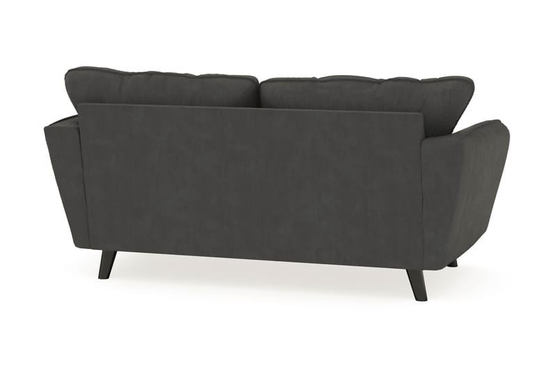 Trend Lyx 2-sits Manchestersoffa - Mörkgrå - Möbler - Vardagsrum - Soffor - 2-sits soffor