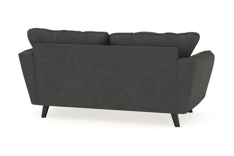 Trend Lyx 2-sits Manchestersoffa - Mörkgrå - Möbler - Vardagsrum - Soffor - 2-sits soffor