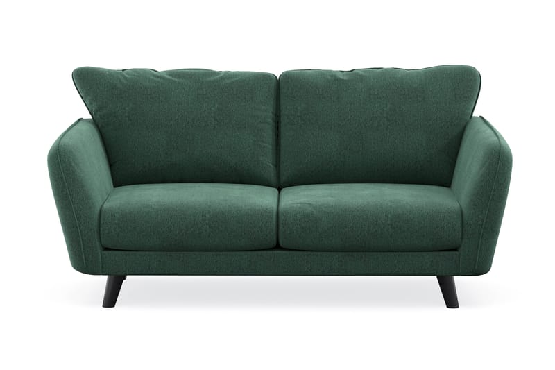Trend Lyx 2-sits Sammetssoffa - Mörkgrön - Möbler - Vardagsrum - Soffor - 2-sits soffor