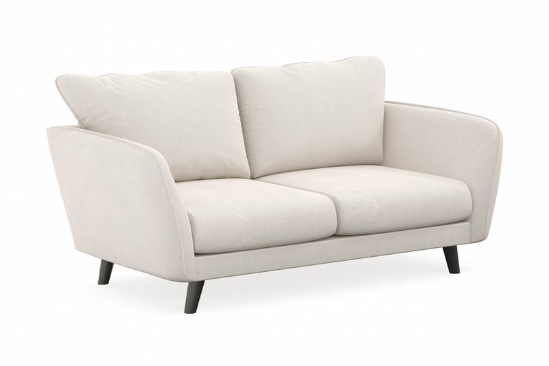 Trend Lyx 2-sits Soffa - Vit Sammet - Möbler - Vardagsrum - Soffor - 2-sits soffor