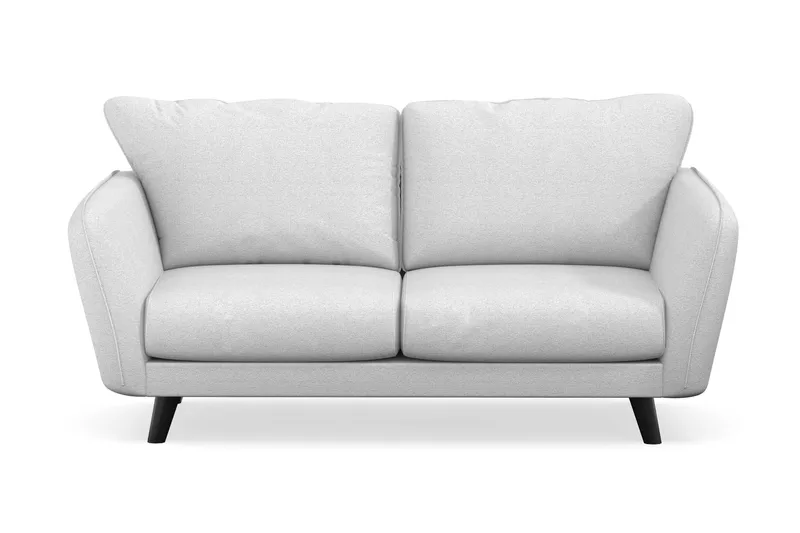 Trend Lyx 2-sits Tygsoffa, Ljusgrå