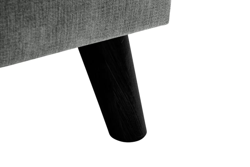 Trend Lyx 3-sits Divansoffa Höger - Grå/Svart - Möbler - Vardagsrum - Soffor - Divansoffa & schäslong