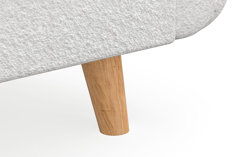 Trend Lyx 3-sits Divansoffa Höger - Vit|Bouclé - Möbler - Vardagsrum - Soffor - Divansoffa & schäslong