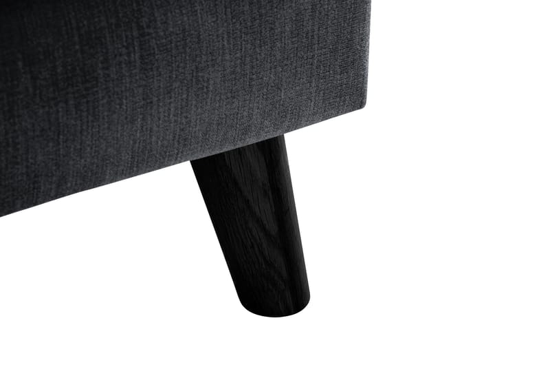 Trend Lyx 3-sits Divansoffa Vänster - Mörkgrå/Svart - Möbler - Vardagsrum - Soffor - Divansoffa & schäslong