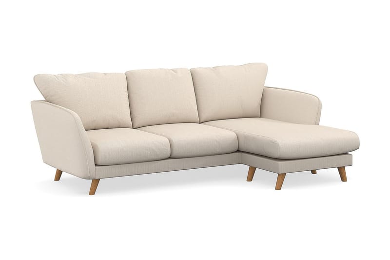 Trend Lyx 3-sits Högervänd L-formad Divansoffa i Manchester - Beige - Möbler - Vardagsrum - Soffor - Divansoffa & schäslong