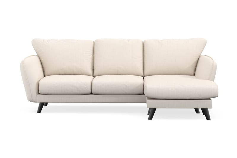 Trend Lyx 3-sits Högervänd L-formad Divansoffa i Manchester - Beige - Möbler - Vardagsrum - Soffor - Divansoffa & schäslong