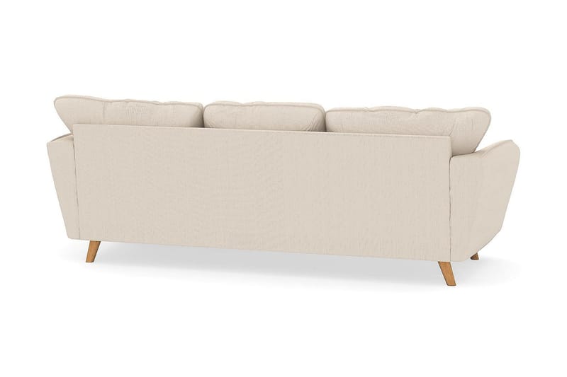 Trend Lyx 3-sits Högervänd L-formad Divansoffa i Manchester - Beige - Möbler - Vardagsrum - Soffor - Divansoffa & schäslong