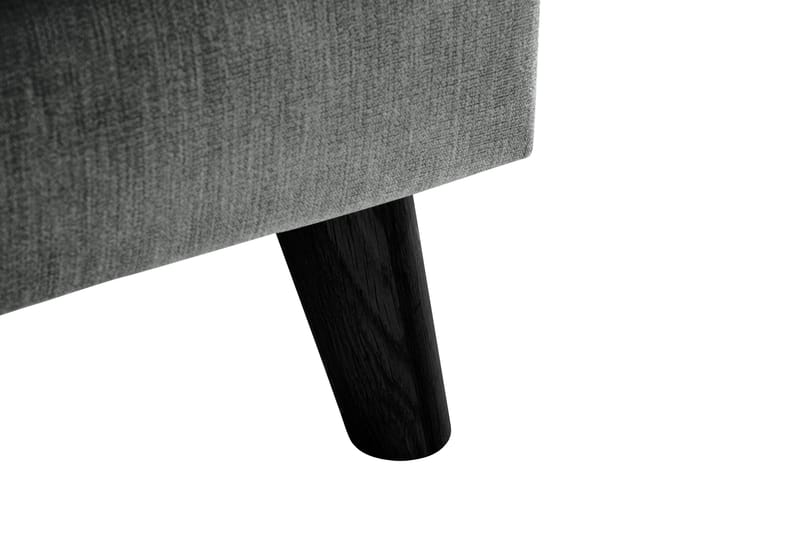 Trend Lyx 3-sits Högervänd L-formad Divansoffa i Tyg - Grå - Möbler - Vardagsrum - Soffor - Divansoffa & schäslong