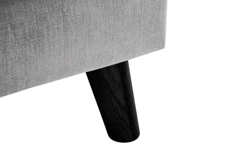 Trend Lyx 3-sits Högervänd L-formad Divansoffa i Tyg - Ljusgrå - Möbler - Vardagsrum - Soffor - Divansoffa & schäslong