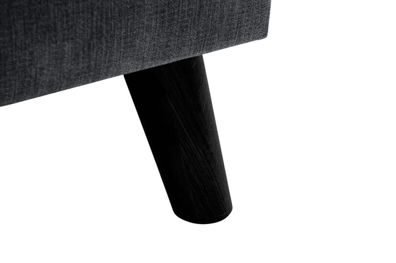 Trend Lyx 3-sits Högervänd L-formad Divansoffa i Tyg - Mörkgrå - Möbler - Vardagsrum - Soffor - Divansoffa & schäslong