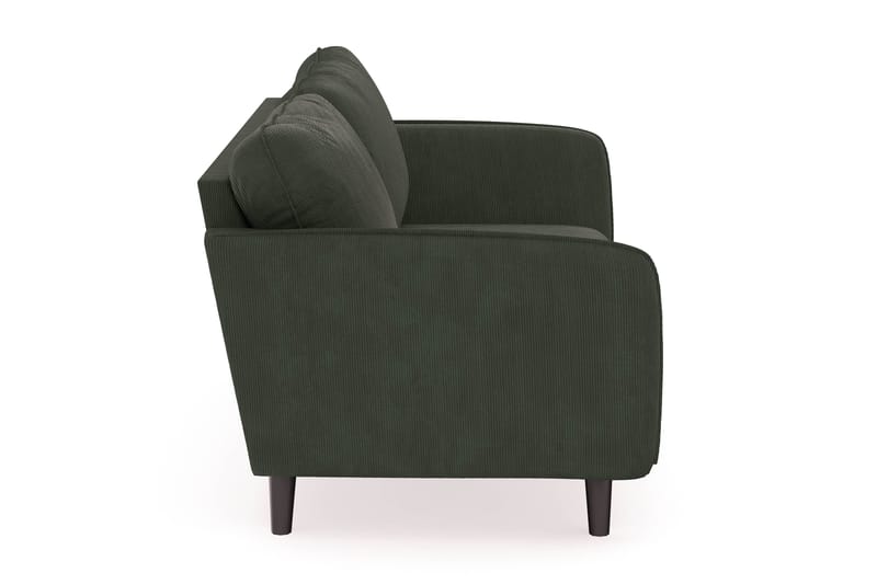 Trend Lyx 3-sits Manchestersoffa - Mörkgrön - Möbler - Vardagsrum - Soffor - 3-sits soffor