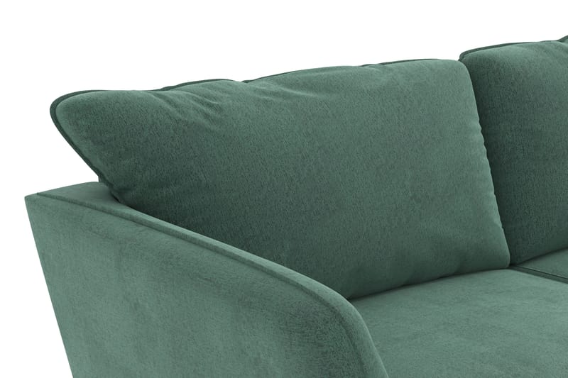 Trend Lyx 3-sits Sammetssoffa - Mörkgrön - Möbler - Vardagsrum - Soffor - Divansoffa & schäslong
