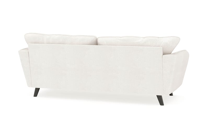 Trend Lyx 3-sits Soffa i Bouclé - Vit - Möbler - Vardagsrum - Soffor - Divansoffa & schäslong
