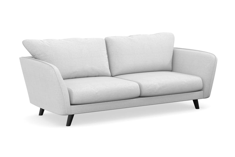 Trend Lyx 3-sits Tygsoffa - Ljusgrå - Möbler - Vardagsrum - Soffor - Divansoffa & schäslong