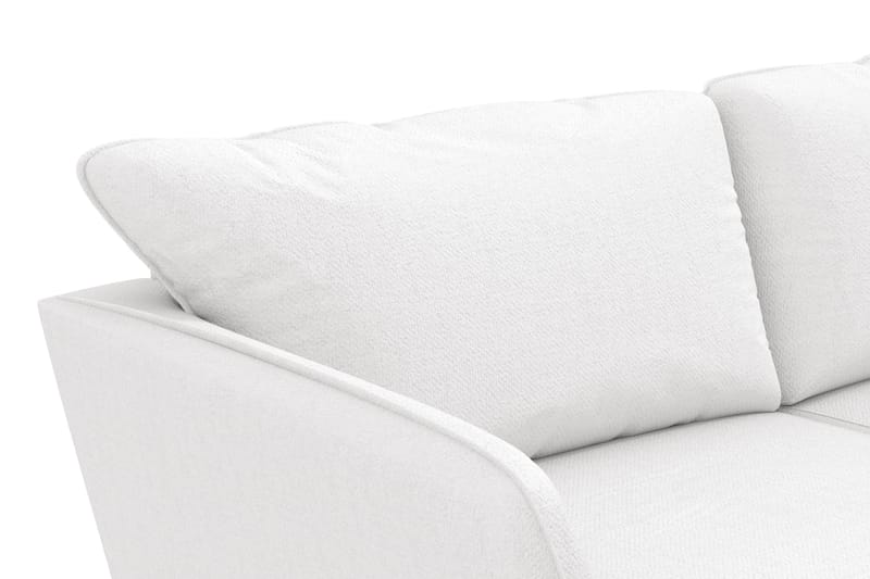 Trend Lyx 3-sits Tygsoffa - Vit - Möbler - Vardagsrum - Soffor - Divansoffa & schäslong