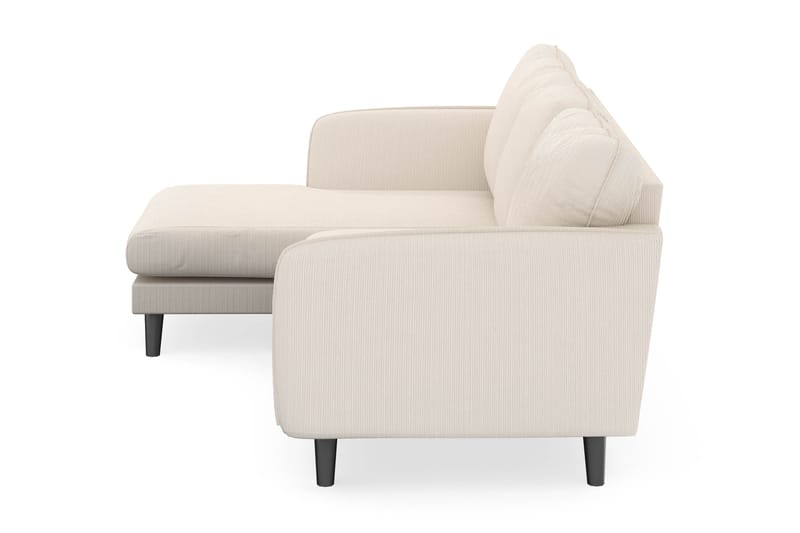 Trend Lyx 3-sits Vänstervänd L-formad Divansoffa i Manchester - Beige - Möbler - Vardagsrum - Soffor - Divansoffa & schäslong
