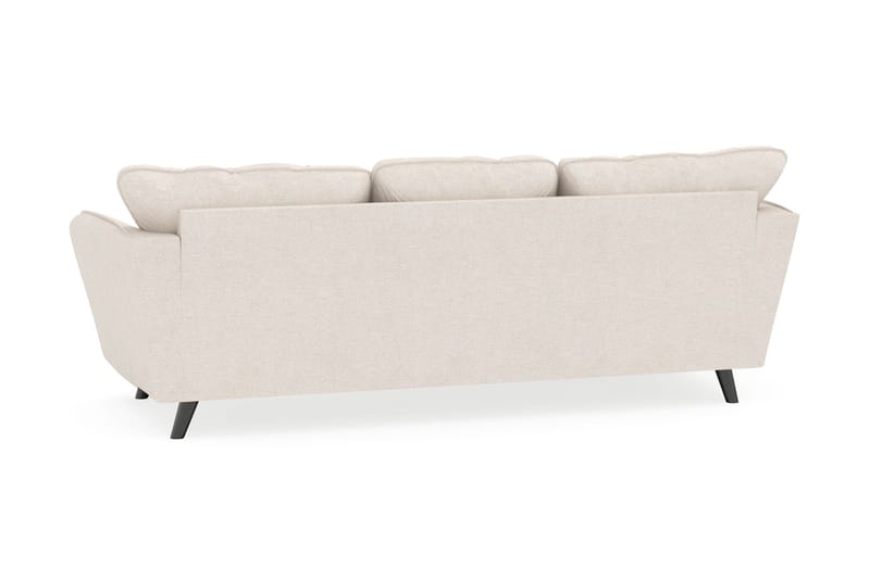 Trend Lyx 3-sits Vänstervänd L-formad Divansoffa i Tyg - Beige - Möbler - Vardagsrum - Soffor - Divansoffa & schäslong