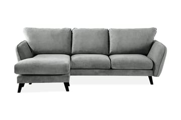 Trend Lyx 3-sits Vänstervänd L-formad Divansoffa i Tyg