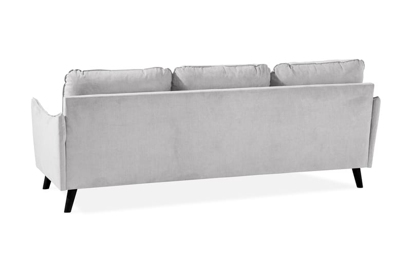 Trend Lyx 3-sits Vänstervänd L-formad Divansoffa i Tyg - Ljusgrå - Möbler - Vardagsrum - Soffor - Divansoffa & schäslong