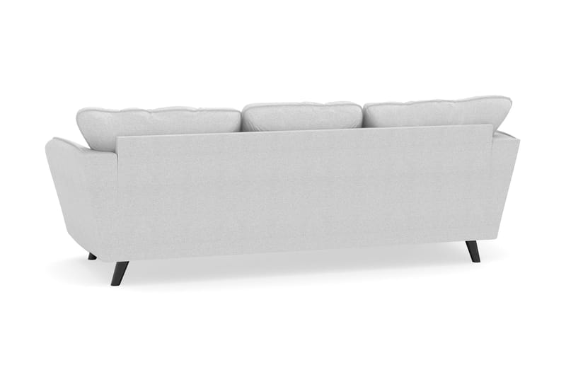 Trend Lyx 3-sits Vänstervänd L-formad Divansoffa i Tyg - Ljusgrå - Möbler - Vardagsrum - Soffor - Divansoffa & schäslong