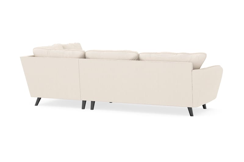 Trend Lyx 4-sits Högervänd L-formad Schäslongsoffa i Manchester - Beige - Möbler - Vardagsrum - Soffor - Divansoffa & schäslong