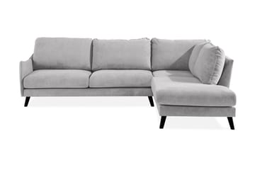Trend Lyx 4-sits Högervänd L-formad Schäslongsoffa i Tyg