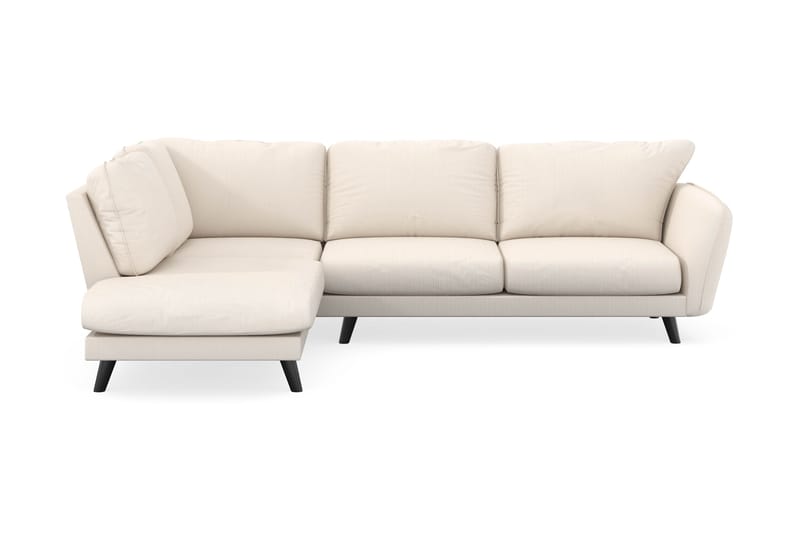 Trend Lyx 4-sits Vänstervänd L-formad Schäslongsoffa i Manchester - Beige - Möbler - Vardagsrum - Soffor - Divansoffa & schäslong