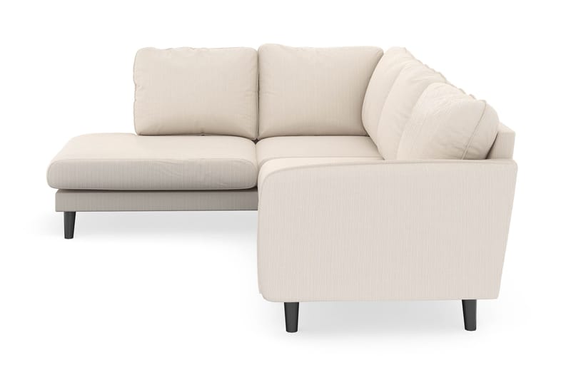 Trend Lyx 4-sits Vänstervänd L-formad Schäslongsoffa i Manchester - Beige - Möbler - Vardagsrum - Soffor - Divansoffa & schäslong
