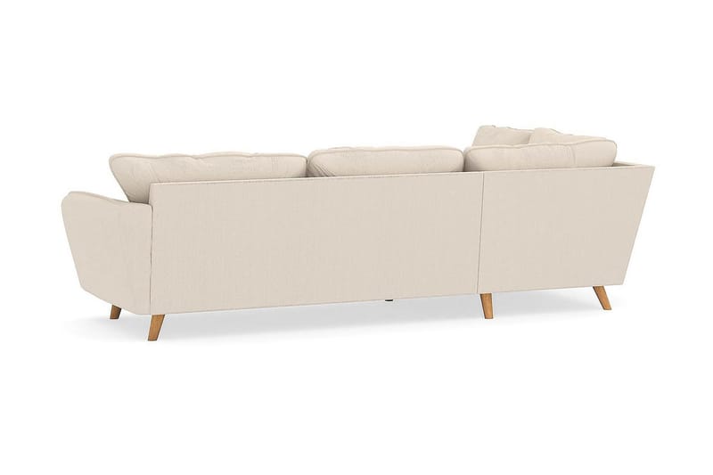Trend Lyx 4-sits Vänstervänd L-formad Schäslongsoffa i Manchester - Beige - Möbler - Vardagsrum - Soffor - Divansoffa & schäslong