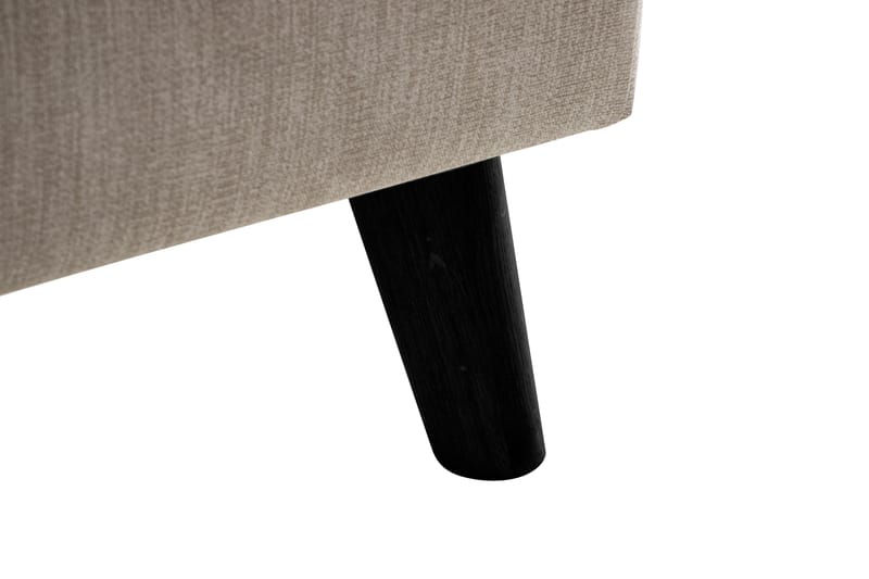 Trend Lyx 4-sits Vänstervänd L-formad Schäslongsoffa i Tyg - Beige - Möbler - Vardagsrum - Soffor - Divansoffa & schäslong