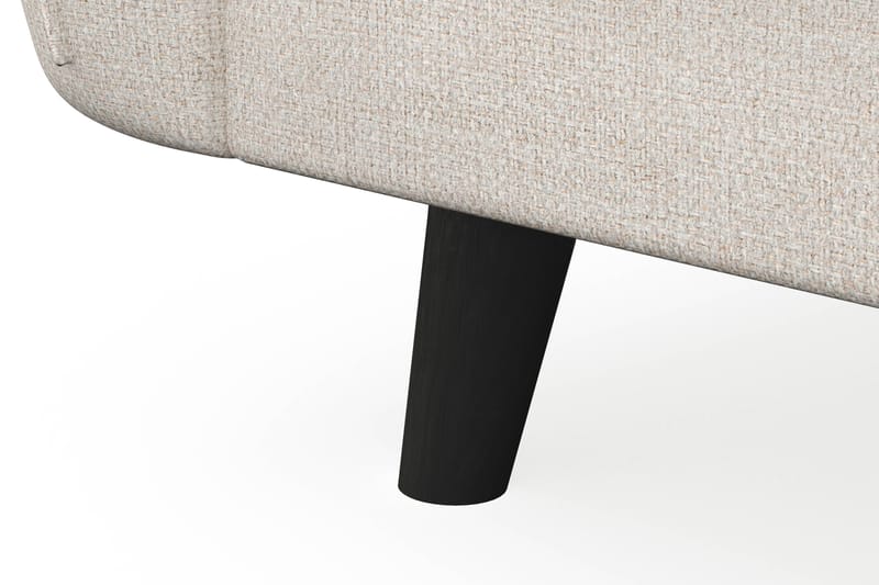 Trend Lyx 4-sits Vänstervänd L-formad Schäslongsoffa i Tyg - Beige - Möbler - Vardagsrum - Soffor - Divansoffa & schäslong