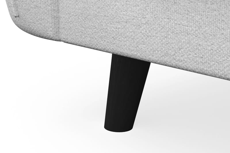 Trend Lyx 4-sits Vänstervänd L-formad Schäslongsoffa i Tyg - Ljusgrå - Möbler - Vardagsrum - Soffor - Divansoffa & schäslong