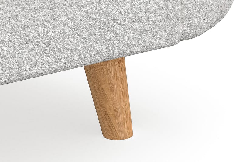 Trend Lyx Schäslongsoffa Höger - Vit|Bouclé - Möbler - Vardagsrum - Soffor - Divansoffa & schäslong