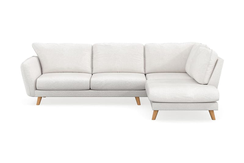 Trend Lyx Schäslongsoffa Höger - Vit|Bouclé - Möbler - Vardagsrum - Soffor - Divansoffa & schäslong