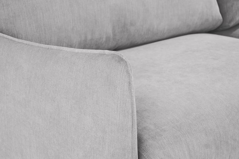 Trend Lyx Schäslongsoffa Vänster - Ljusgrå/Ek - Möbler - Vardagsrum - Soffor - Divansoffa & schäslong
