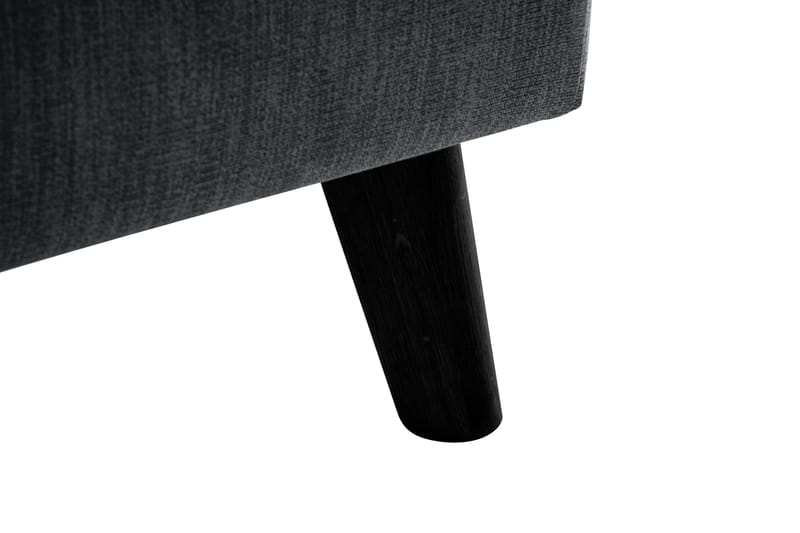 Trend Lyx Schäslongsoffa Vänster - Mörkgrå/Svart - Möbler - Vardagsrum - Soffor - Divansoffa & schäslong