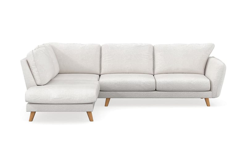 Trend Lyx Schäslongsoffa Vänster - Vit|Bouclé - Möbler - Vardagsrum - Soffor - Divansoffa & schäslong