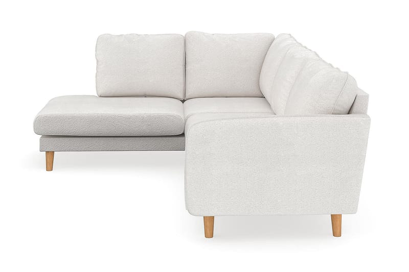 Trend Lyx Schäslongsoffa Vänster - Vit|Bouclé - Möbler - Vardagsrum - Soffor - Divansoffa & schäslong