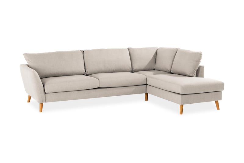 Trend Soffa 3 sits med Schäslong Höger 278 cm Bred - Beige - Möbler - Vardagsrum - Soffor - Divansoffa & schäslong