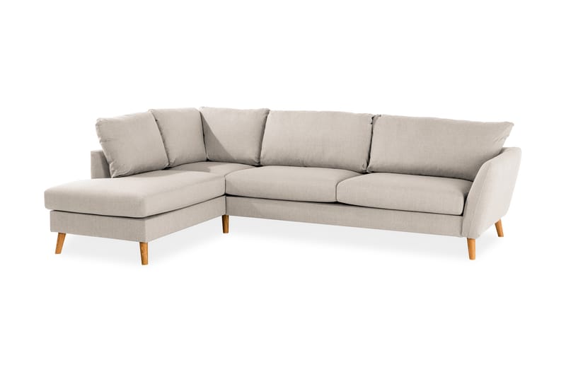 Trend Soffa 3-sits med Schäslong Vänster - Beige - Möbler - Vardagsrum - Soffor - Divansoffa & schäslong