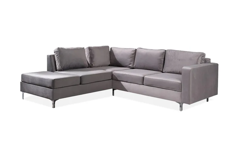 Truro 8-sits Soffa Vänster, Silver