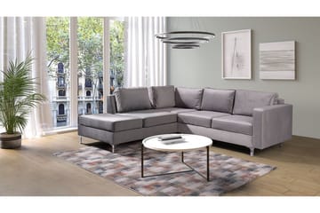 Truro 8-sits Soffa Vänster - Silver - Möbler - Vardagsrum - Soffor - Divansoffa & schäslong
